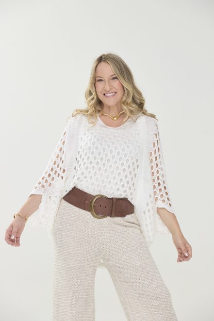 Blusa Rendada Feminina Manga longa Lauana