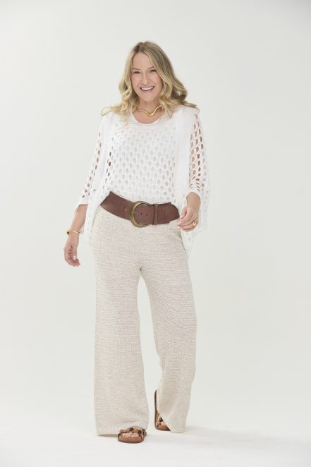 Blusa Rendada Feminina Manga longa Lauana