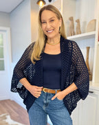 Kimono Fio Nobre Alice Amarelo Manteiga