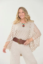 Blusa Rendada Feminina Manga longa Lauana