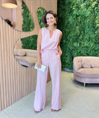 Conjunto Calça + Regata Detalhe U